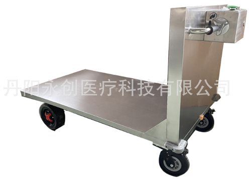 不锈钢电动平板送货车