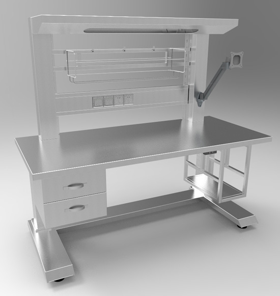 电动升降打包台