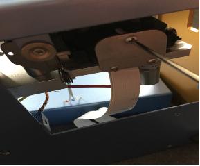 医用封口机色带更换步聚二