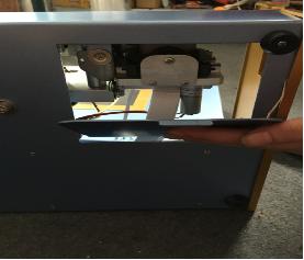 医用封口机更换步聚三